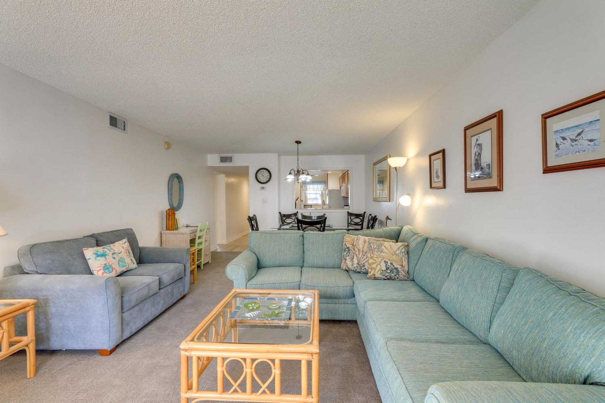 Central Cocoa Beach Condo With View, Steps To Beach! Dış mekan fotoğraf